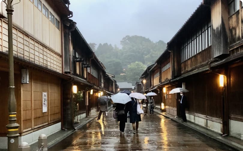 雨の日が多い写真